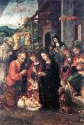 FASOLO, Bernardino Nativity se oil painting